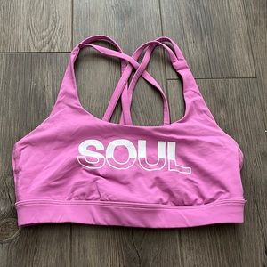 Lululemon x Soulcycle sports bra